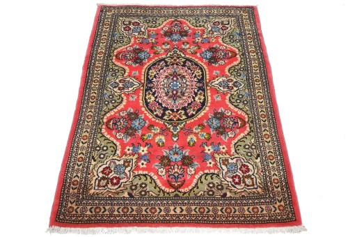 Vintage Classic Traditional 2'4X3'5 Kashan Persian Rug