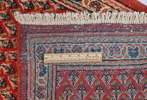 Vintage Red Tribal 2'3X4'6 Botemir Persian Rug