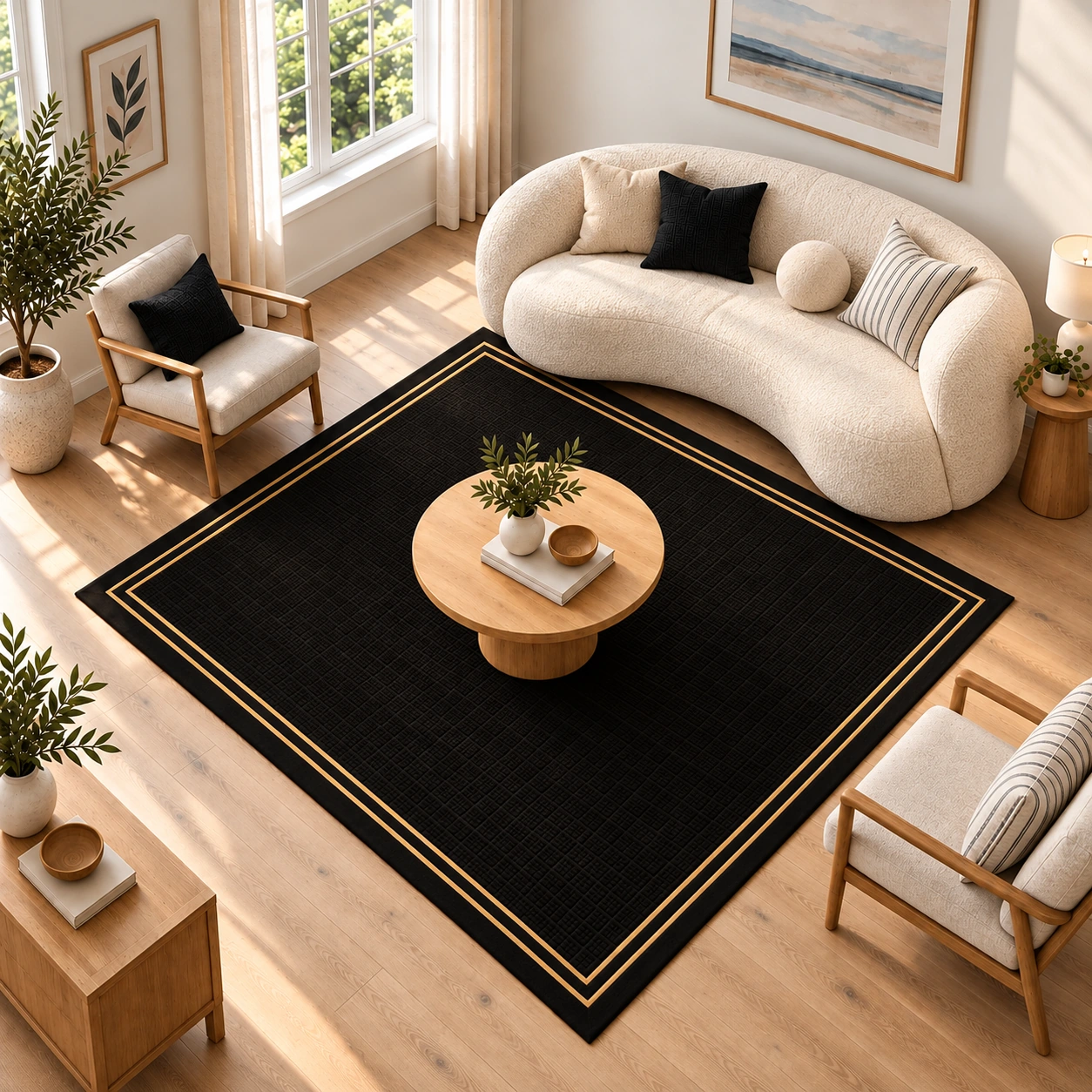 Medium Size Rugs (4' x 6' - 6' x 9')