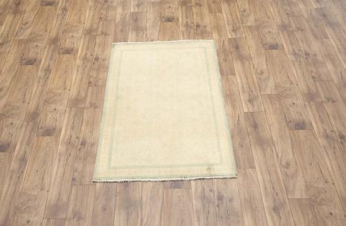 3'0x4'10 Hand-Knotted Modern Bordered Oriental Wool Rug