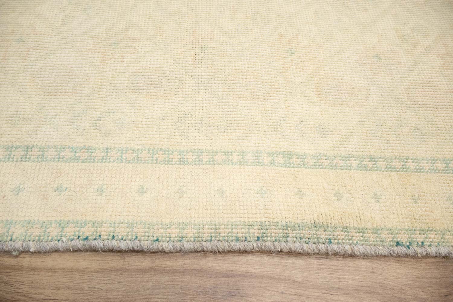 3'0x4'10 Hand-Knotted Modern Bordered Oriental Wool Rug - Image 5
