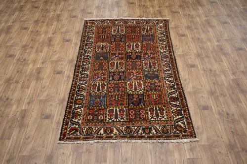 5'6x10'0 Hand Knotted Floral Tribal Oriental Wool Rug