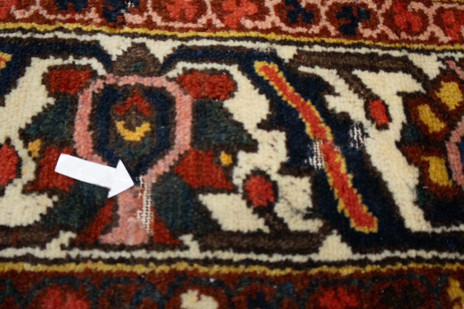 5'6x10'0 Hand Knotted Floral Tribal Oriental Wool Rug - Image 17