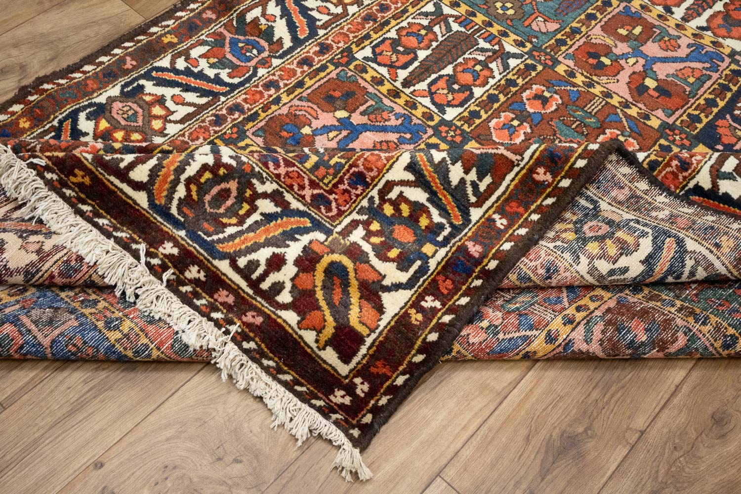 5'6x10'0 Hand Knotted Floral Tribal Oriental Wool Rug - Image 21
