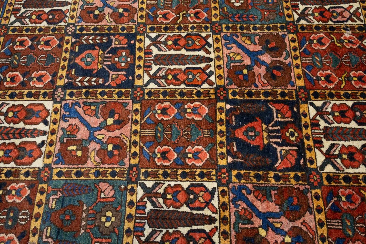 5'6x10'0 Hand Knotted Floral Tribal Oriental Wool Rug - Image 16