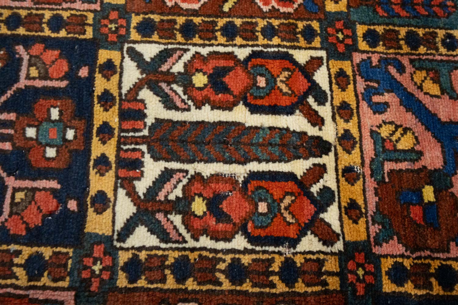 5'6x10'0 Hand Knotted Floral Tribal Oriental Wool Rug - Image 13