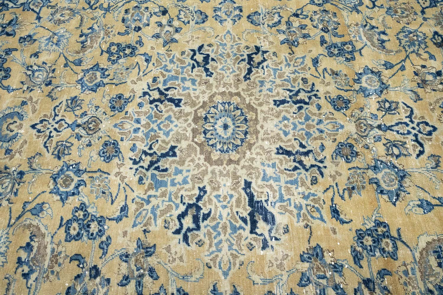 8'2x10'5 Hand Knotted Floral Classic Oriental Wool Rug - Image 11