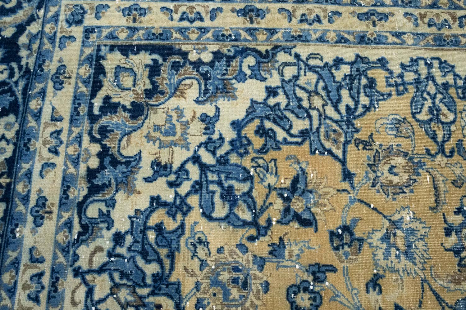 8'2x10'5 Hand Knotted Floral Classic Oriental Wool Rug - Image 9