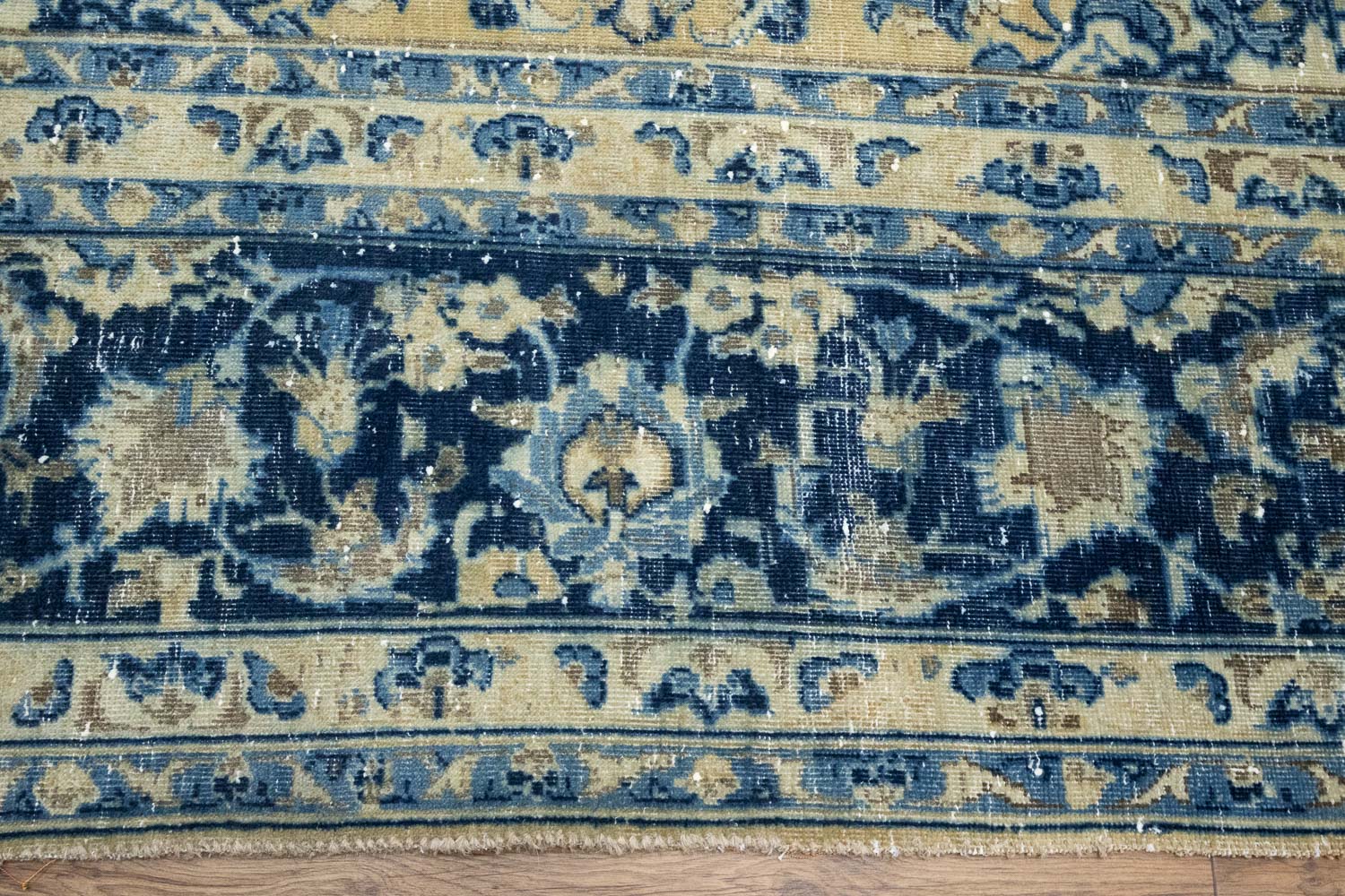 8'2x10'5 Hand Knotted Floral Classic Oriental Wool Rug - Image 8