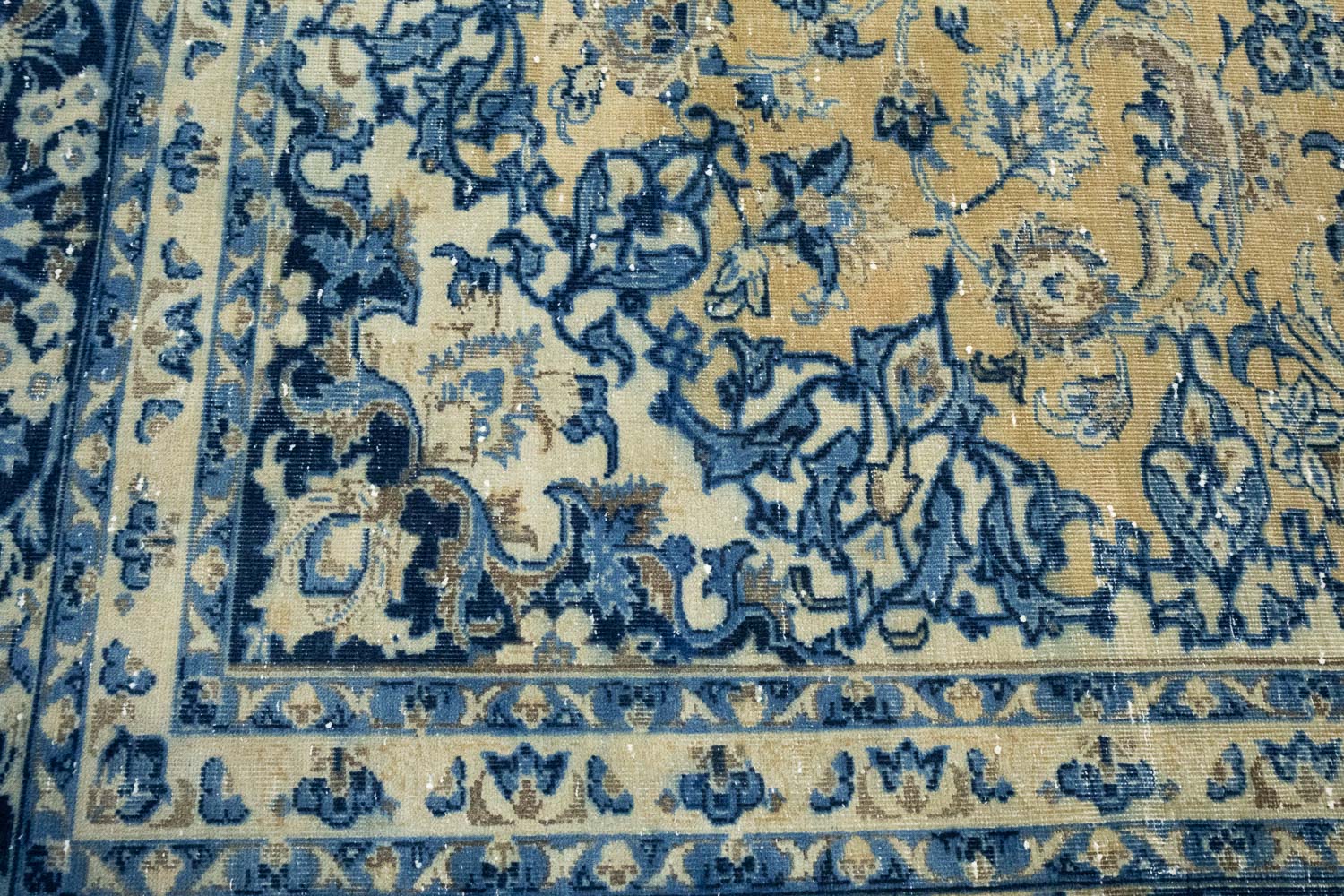 8'2x10'5 Hand Knotted Floral Classic Oriental Wool Rug - Image 7