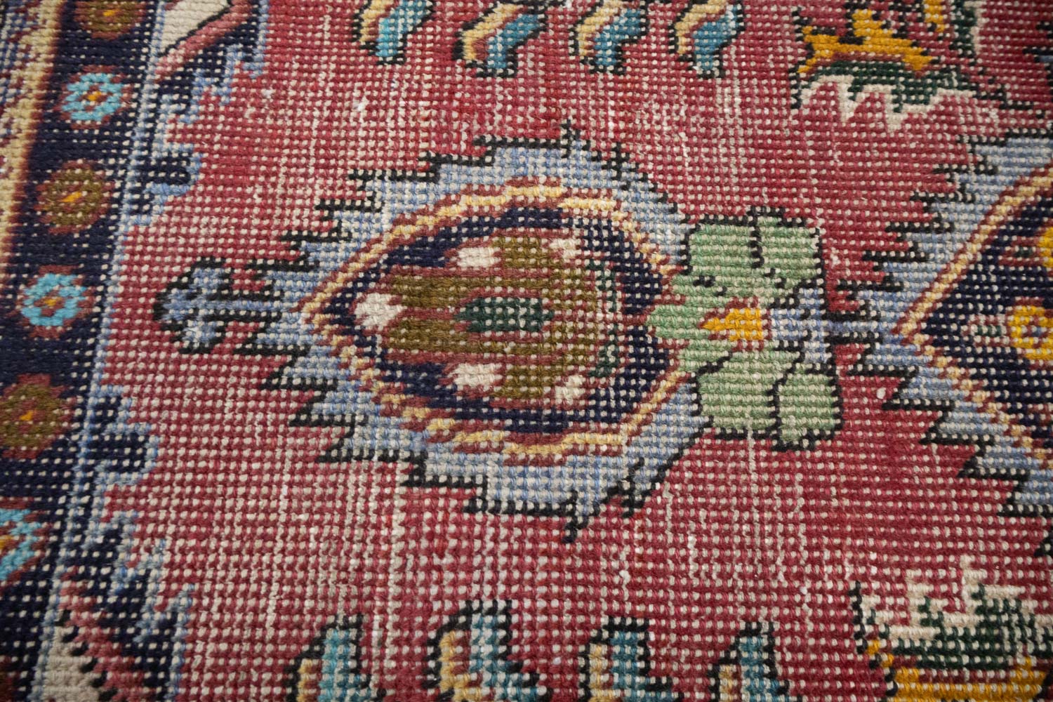 3'4x4'8 Hand Knotted Traditional Floral Oriental Wool Rug - Image 15
