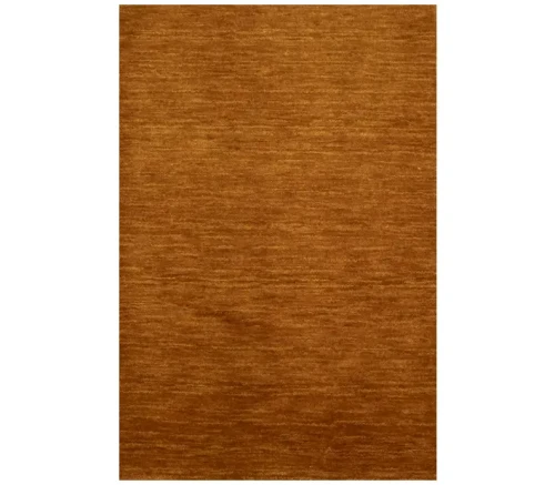 Orange 2X3 Solid Gabbeh Modern Oriental Rug