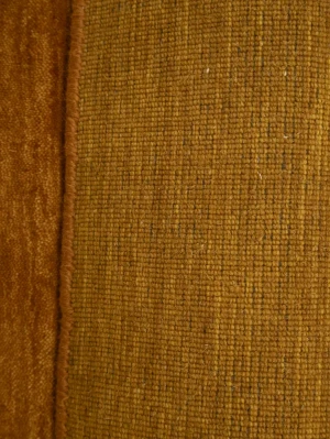 Orange 2X3 Solid Gabbeh Modern Oriental Rug