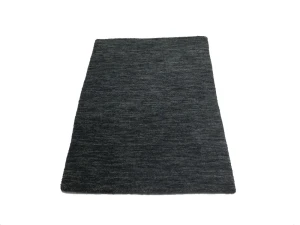 Charcoal Solid Gabbeh Modern Rug in All Size
