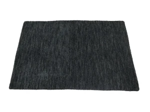 Charcoal Solid Gabbeh Modern Rug in All Size