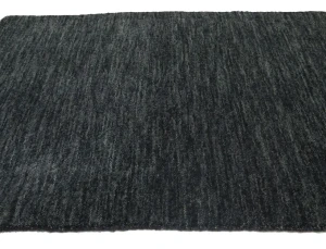 Charcoal Solid Gabbeh Modern Rug in All Size