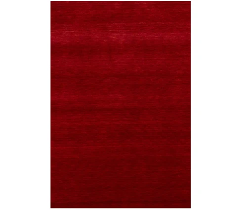 Red 2x3 Solid Tribal Gabbeh Modern Oriental Rug