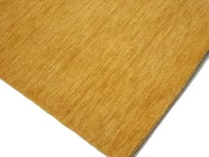 Golden Peach Modern Solid 8X10 Gabbeh Oriental Rug