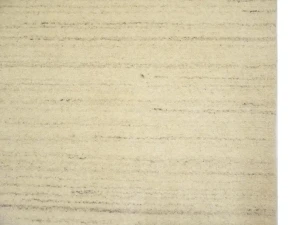 Cream Modern Solid 4X6 Gabbeh Oriental Rug