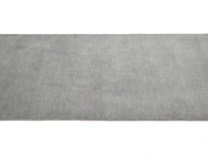 Gray Modern Solid 3X10 Gabbeh Oriental Runner Rug