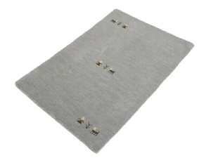 Grey TRibal Pictorial Gabbeh Modern Rug in All Size