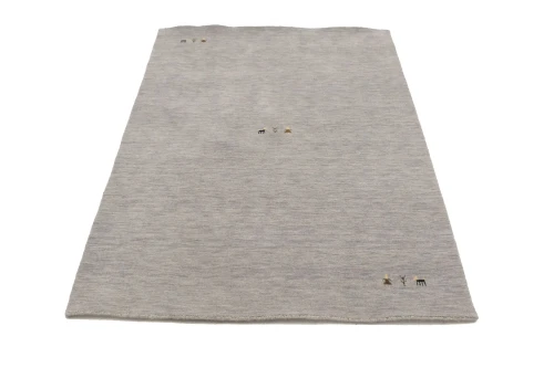Gray Tribal 4X6 Gabbeh Modern Rug