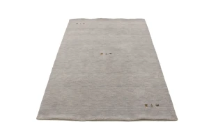 Gray Tribal 4X6 Gabbeh Modern Rug