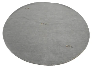 Gray Tribal 6X6 Gabbeh Modern Round Rug