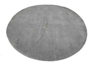 Gray Tribal 6X6 Gabbeh Modern Round Rug