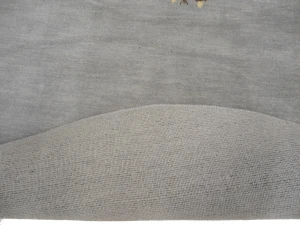 Gray Tribal 6X6 Gabbeh Modern Round Rug