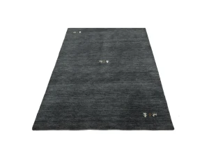 Charcoal Tribal 4X6 Gabbeh Modern Rug