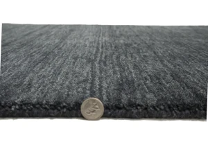 Charcoal Tribal 3X8 Gabbeh Modern Runner Rug