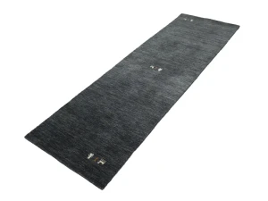 Charcoal Tribal 3X8 Gabbeh Modern Runner Rug
