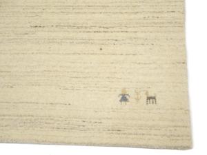 Oatmeal Tribal Gabbeh Modern Rug in All Size