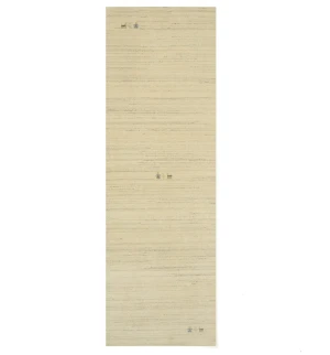 Oatmeal Tribal 3X8 Gabbeh Modern Runner Rug