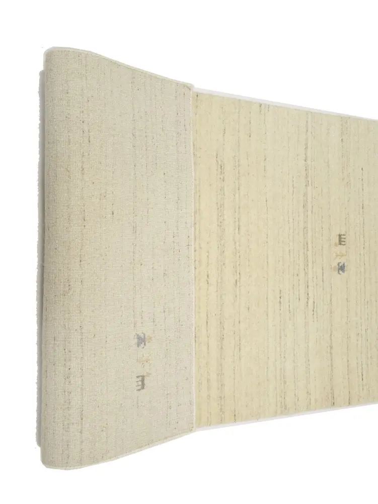 Oatmeal Tribal 3X8 Gabbeh Modern Runner Rug