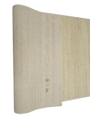 Oatmeal Tribal 3X10 Gabbeh Modern Runner Rug