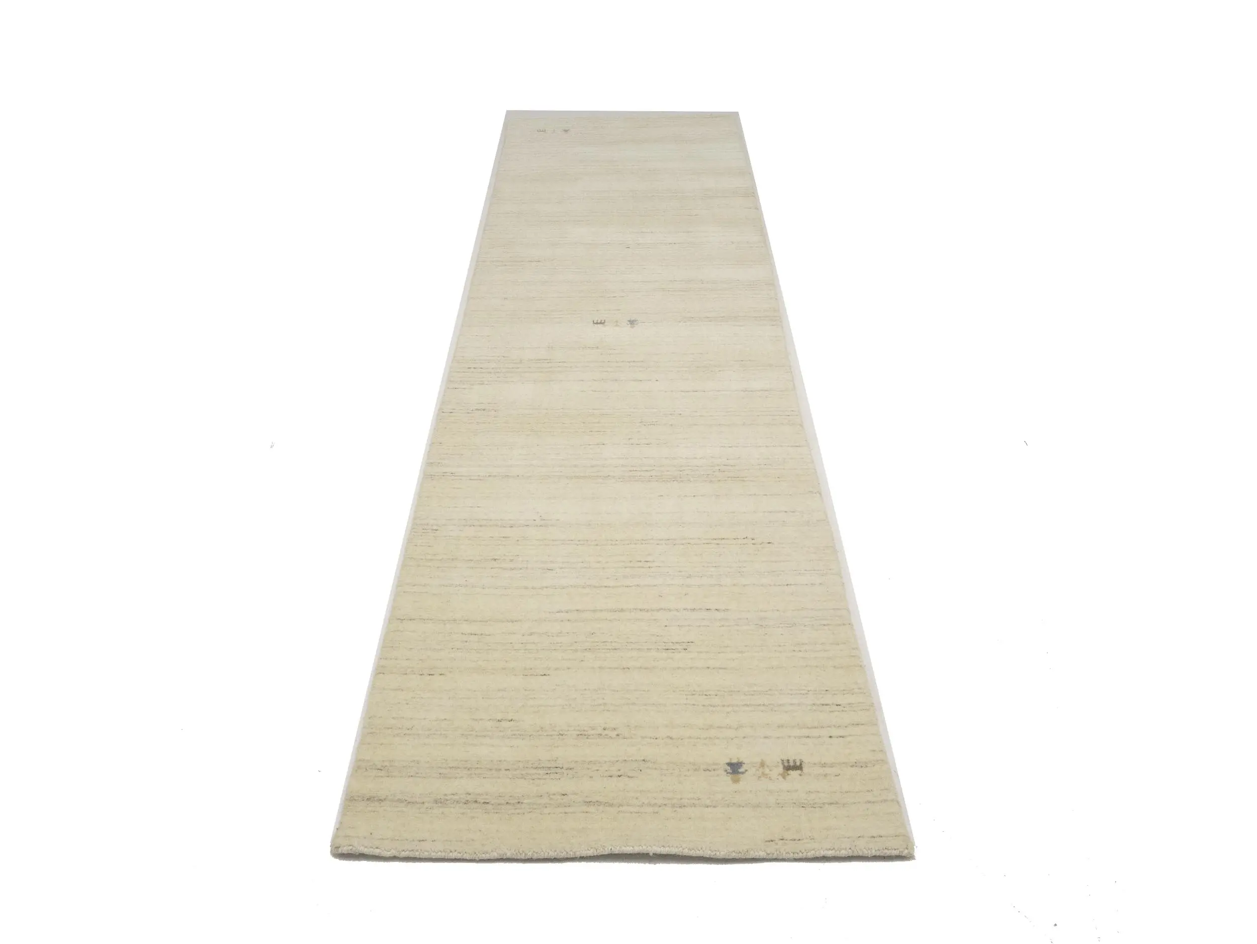 Oatmeal Tribal 3X10 Gabbeh Modern Runner Rug