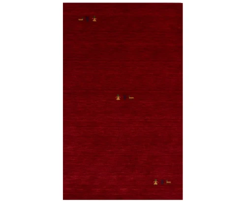 Red Tribal 3X5 Gabbeh Modern Rug