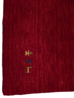 Red Tribal 4X6 Gabbeh Modern Rug