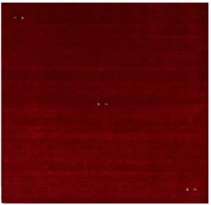 Red Tribal 8X8 Gabbeh Modern Square Rug