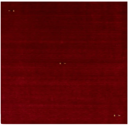 Red Tribal 8X8 Gabbeh Modern Square Rug