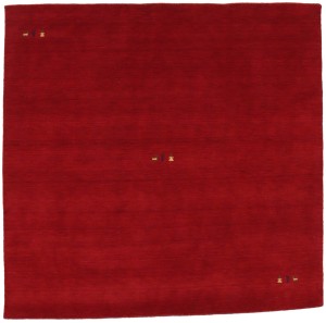 Red Tribal 6X6 Gabbeh Modern Square Rug