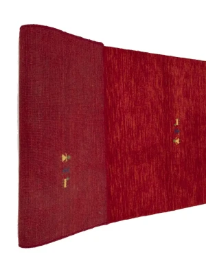 Red Tribal 3X8 Gabbeh Modern Runner Rug