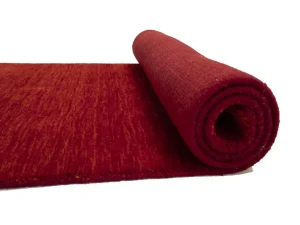 Red Tribal 3X8 Gabbeh Modern Runner Rug