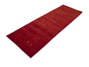 Red Tribal 3X8 Gabbeh Modern Runner Rug