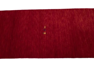 Red Tribal 3X8 Gabbeh Modern Runner Rug