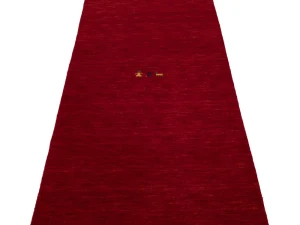 Red Tribal 3X8 Gabbeh Modern Runner Rug