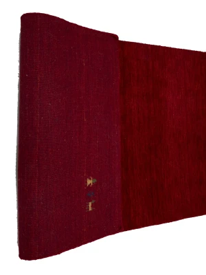 Red Tribal 3X12 Gabbeh Modern Runner Rug