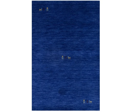 Royal Blue Tribal 3X5 Gabbeh Modern Oriental Rug
